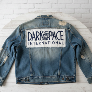 Veste en jean vintage pour homme et femme, de haute qualité, style délavé, logo personnalisé, design patchwork, 100% coton, vente en gros - Product Image 6