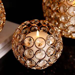 Porte-bougies tealight décoratifs pour centres de table, parfaits pour mariages, fêtes à domicile et événements. - Product Image 3