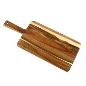 Planches à découper frire avec poignée, en bois d'acacia organique, grande taille pour la viande, meilleure vente, 2019 - Product Image 2