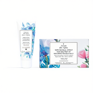 Set de Cuidado de la Piel para Viaje Lilaroze Paris, Crema de Manos con Extracto de Flor Alpina para Nutrición y Protección, Loción Corporal con Extracto de Rosa - Product Image 2