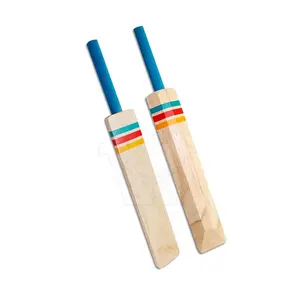 Produk baru 2024 harga rendah pemukul kriket Logo kustom terbaik kayu Inggris Dedalu bola keras kelelawar kriket