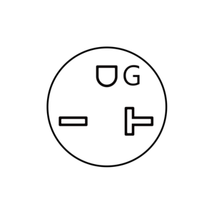 Taiwan fabricant NEMA 6-20 J-508 20A 250V AC prise électrique à bride pour générateur - Product Image 5