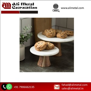 Soporte de pastel de madera moderno más vendido con mango buen precio hogar Hotel utensilios de cocina accesorios para decoración de pasteles - Product Image 2