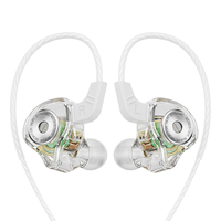 Écouteurs sportifs QKZ AK6-Ultra avec chipset, basses ultra profondes, moniteur HIFI, contrôle filaire, interface 3,5 mm