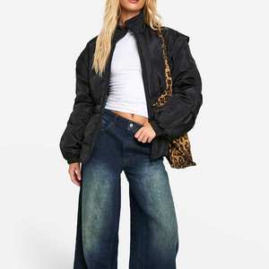 Nouveau design de veste matelassée d'hiver personnalisée pour femmes fermeture éclair vêtements pour femmes vestes matelassées respirantes pour femmes - Product Image 4