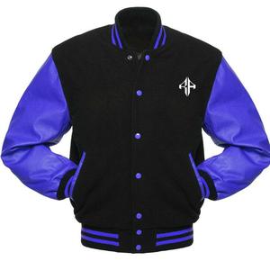 Veste universitaire à col côtelé nouvelle veste d'hiver à logo personnalisé 100% polyester respirant par ATLANTIC - Product Image 1