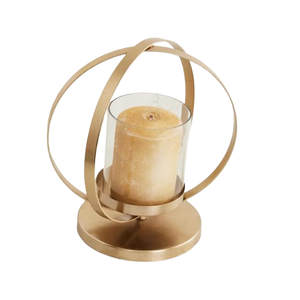 เชิงเทียนตั้งโต๊ะทำจากโลหะสีทองสำหรับตกแต่งงานปาร์ตี้งานแต่งงานและเทศกาลคริสต์มาสอีฟทำมือ - Product Image 6