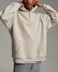 Sudadera con Capucha para Hombre, Nueva Colección 2025, Tejido Grueso de 400-600 g/m², 100% Algodón, Forrada, Transpirable, con Logotipo Frontal, Esencial para el Invierno - Product Image 5