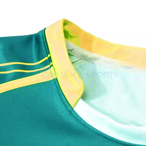 Venta al por mayor camiseta de rugby a rayas personalizada para hombres y mujeres ropa deportiva transpirable con impresión por sublimación para ropa deportiva - Product Image 5