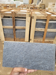 Baldosas de Pizarra Gris, Tamaños Personalizados, Baldosas de Pizarra Gris Pura de Pakistán, Revestimiento de Paredes y Pisos de Pizarra Natural - Product Image 4