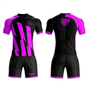 Ensembles d'uniformes tendance de maillots de football impression par sublimation de conception personnalisée pour hommes - Product Image 3
