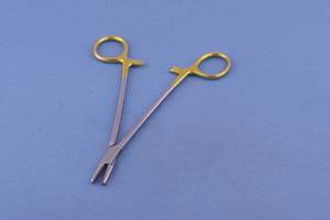 Mayo-hegar ที่ใส่เข็มสแตนเลส24ซม. เครื่องมือผ่าตัดใส่ TC ได้รับการรับรอง CE สำหรับใช้ในโรงพยาบาล - Product Image 4