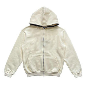 Sweat-shirts à capuche pour hommes de bonne qualité, coupe classique, fermeture éclair, 100% coton, respirant, durable, pull d'hiver en gros - Product Image 2