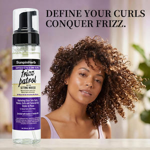 Espuma Fijadora Hidratante para el Cabello, Antiencrespamiento, para Rizos, Ondas y Espirales, Fijación Ligera, No Pegajosa - Product Image 1