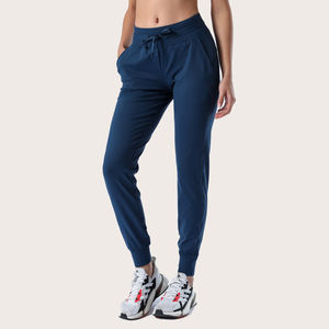 Pantalones Deportivos Casuales para Mujer, de Spandex y Poliéster, con Cintura Elástica, Cómodos y a la Moda - Product Image 3
