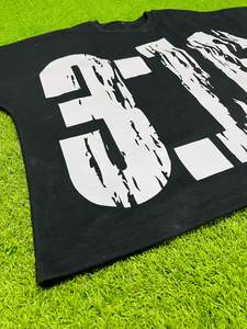 Top 2025 Camiseta de algodón de alta calidad de gran tamaño para hombres camiseta de gran tamaño pesada en blanco serigrafía camiseta de logotipo personalizado para hombres - Product Image 3