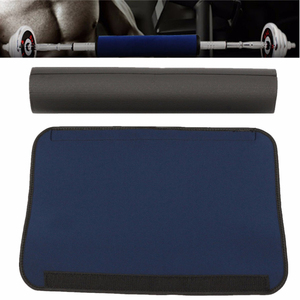 Anti Slip High Density Foam Barbell Pad for <b>Squats</b> Hip Thrusts Glute Training breathable PU Leather <b>Bar</b> Protector Cushion - Product Image 3