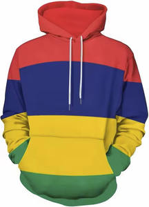 Venta al por mayor personalizado de alta calidad de los hombres activos sudaderas con capucha camisas de manga larga sudaderas Casual entrenamiento pulóver con capucha - Product Image 3