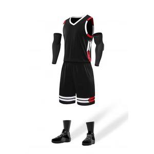 Vente en gros en stock, ensembles de basket-ball personnalisés pour hommes, uniformes, vêtements de sport respirants, maillot de basket-ball pour jeunes - Product Image 4