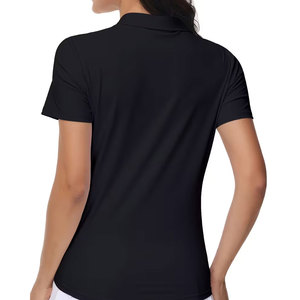 Camiseta Deportiva para Mujer, Absorbe la Humedad, Transpirable, Informal, Capa Base para Correr, Polo de Manga Corta - Product Image 2