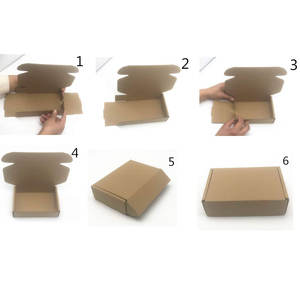 Caja troquelada de venta directa de fábrica de gama alta Caja troquelada de diseño de servicio Oem para venta en línea - Product Image 4