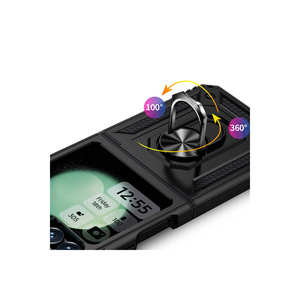 Étui de protection antichoc en silicone liquide de luxe série A53 NXXA Vega pour Samsung Galaxy Z Flip 6 - Product Image 3