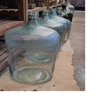 Pot en verre antique de 1 gallon, style vintage, récipient de rangement robuste, conteneur en verre transparent pour la décoration rustique de la cuisine et du garde-manger
