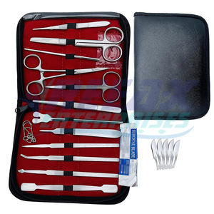 Kit de disección de 22 piezas de acero inoxidable para uso en hospitales con estuche para estudiantes de biología veterinaria por REEAX ENTERPRISES - Product Image 1