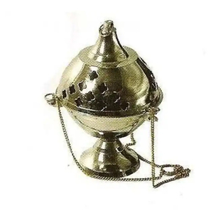 Dernière arrivée brûleur d'encens de bonne qualité artisanat en métal du fournisseur indien - Product Image 1