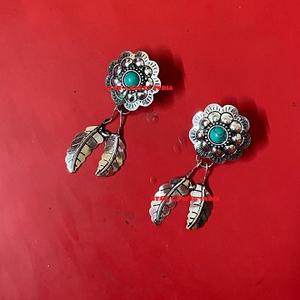 High Quality Handmade Artificial Indian Traditional Metal Alloy Earrings for Girls Trending Designer Handmade Jewelry for Women - Product Image 6