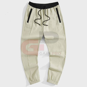 Pantalones Cargo de marca privada para hombre a la venta pantalones Cargo de color liso para hombre Pantalones Cargo con múltiples bolsillos - Product Image 1