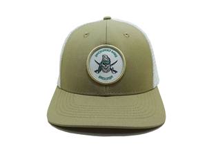 Sombrero de camionero clásico personalizado con parche de logotipo tejido y malla Sombrero de camionero de sublimación de 5 paneles Ajuste ajustable para pescar Hecho en Vietnam - Product Image 2