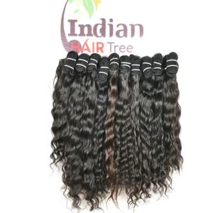 Pas cher 100% Couleur Naturelle Noir Bundle Kinky Silky wave Deep Wave Remy Extensions de Cheveux Humains Indiens pour Femmes - Product Image 4