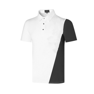 Camiseta de Golf transpirable de verano para hombre de talla grande personalizada para Polo, camiseta de uniforme estampada bordada, tela de punto transpirable - Product Image 1
