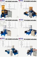 Nouvelle machine à granulés d'aliments pour poissons, perroquets, poulets, volailles et bétail Juyongfeng 500 kg/h 37 kW en acier inoxydable