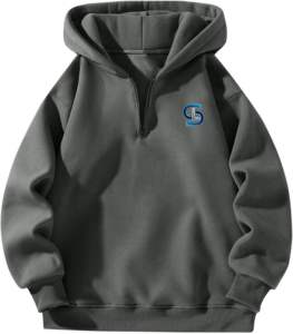 Ladies Crop tops Hoodie Pure Cotton Comfortable Style Everyday Long Sleeve Pullover Hoodie with Relaxed Fit - Product Image 1