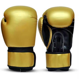 2025 Guantes de boxeo profesionales Cuero de vaca Diseño personalizado y logotipo Hecho a mano en Pakistán Guantes de lujo - Product Image 3