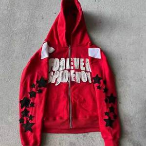 Recién llegado, diseño único, sudaderas con capucha bordadas desgastadas, tamaño adulto, peso ligero y cómodo, sudaderas con capucha bordadas desgastadas - Product Image 4