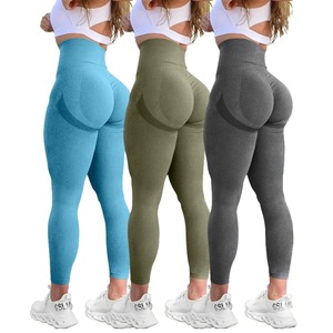 Otoño e invierno XS - XL pantalones de yoga ropa deportiva y deportiva para mujer mallas deportivas ajustadas sin costuras - Product Image 2