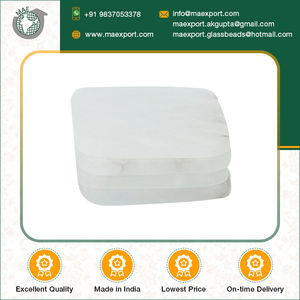 Best Offer Superlative Quality Alabaster Marble Modern <b>Coaster</b> <b>Set</b> 4pcs Durable Elegant Design at Discounted Price - Product Image 2