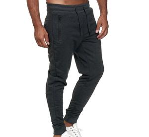 Alta calidad hombres deportes gimnasio desgaste Jogging pantalones 100% algodón hombres de talla grande Joggers pantalones de chándal - Product Image 2