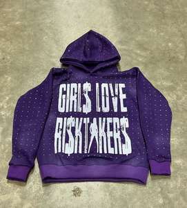 Sweat-shirts unisexes avec strass, sweat-shirt à capuche avec strass pour homme, sweat-shirt scintillant, sweat-shirt de luxe, sweat-shirt urbain, sweat-shirt en tissu doux - Product Image 5