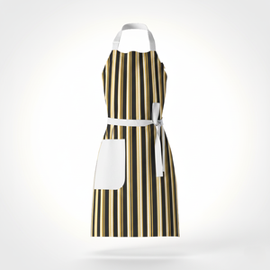Tablier classique pour tous les jours, tissu en coton doux avec finition élégante, poches multi-usages et ajustement personnalisé - Product Image 1