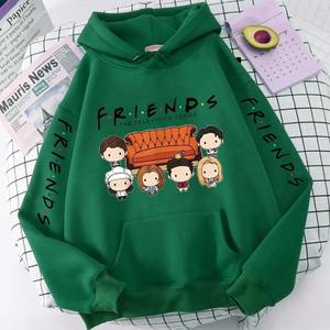 Women <b>Funny</b> Gothic Friends Letter Autumn Winter Front Logo <b>Hoodies</b> Sweatshirt Streetwear - Product Image 6