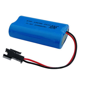 CE KC UL-zertifizierte Lithium batterie icr18650 2 s1p 7,4 V <span class=keywords><strong>2200mAh</strong></span> Li-Ionen-Akku für Spielzeug roboter - Product Image 1