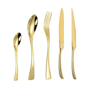 Juego de Cubiertos de Acero Inoxidable Pulido, Tenedor, Cuchara, Cuchillo, Cubiertos para el Hogar, Cocina, Mesa de Comedor - Product Image 5