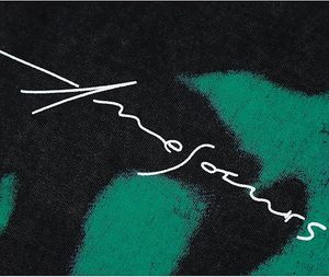 T-shirt personnalisé en gros de haute qualité avec impression graphique en mousse, 100 % coton, col rond unisexe, coupe oversize, t-shirt unisexe à impression en relief - Product Image 4