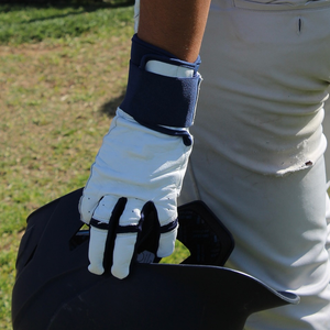 Long Cuff Hot Selling Genuine Cowhide Leather Gloves Unique Color Combination Baseball Batting Training Gloves - Product Image 5