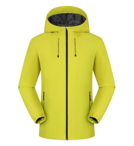 OEM Service Premium Full Zip Pullover High Quality Eco-Friendly <b>Waterproof</b> Windbreaker <b>Jacket</b> Casual Canvas Winter <b>Light</b> - Product Image 2