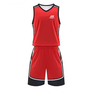 Tenue d'équipe de basketball, uniforme de basketball de qualité supérieure, uniforme de basketball 100% polyester - Product Image 1